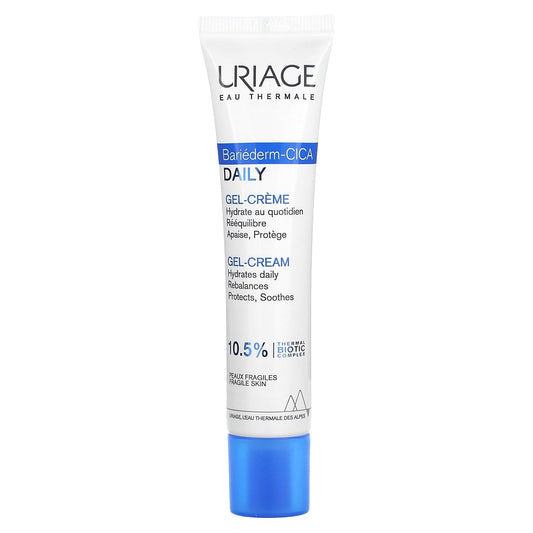 Uriage-Bariéderm-CICA-Daily Gel-Cream-Fragile Skin-Unscented-1.35 fl. oz (40 ml)