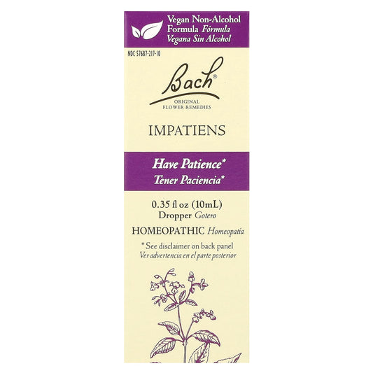 Bach-Original Flower Remedies-Impatiens-0.35 fl oz (10 ml)