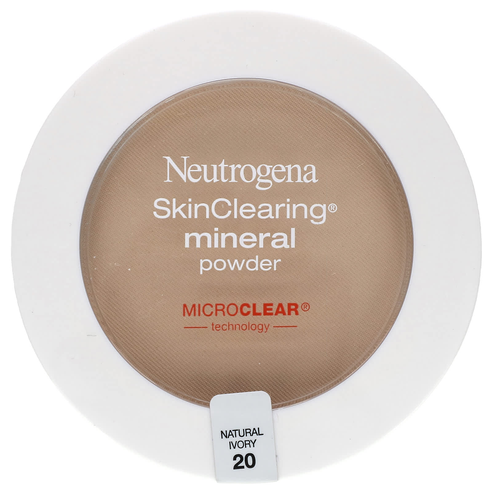 Neutrogena-SkinClearing-Mineral Powder-Natural Ivory 20-0.38 oz (11 g)