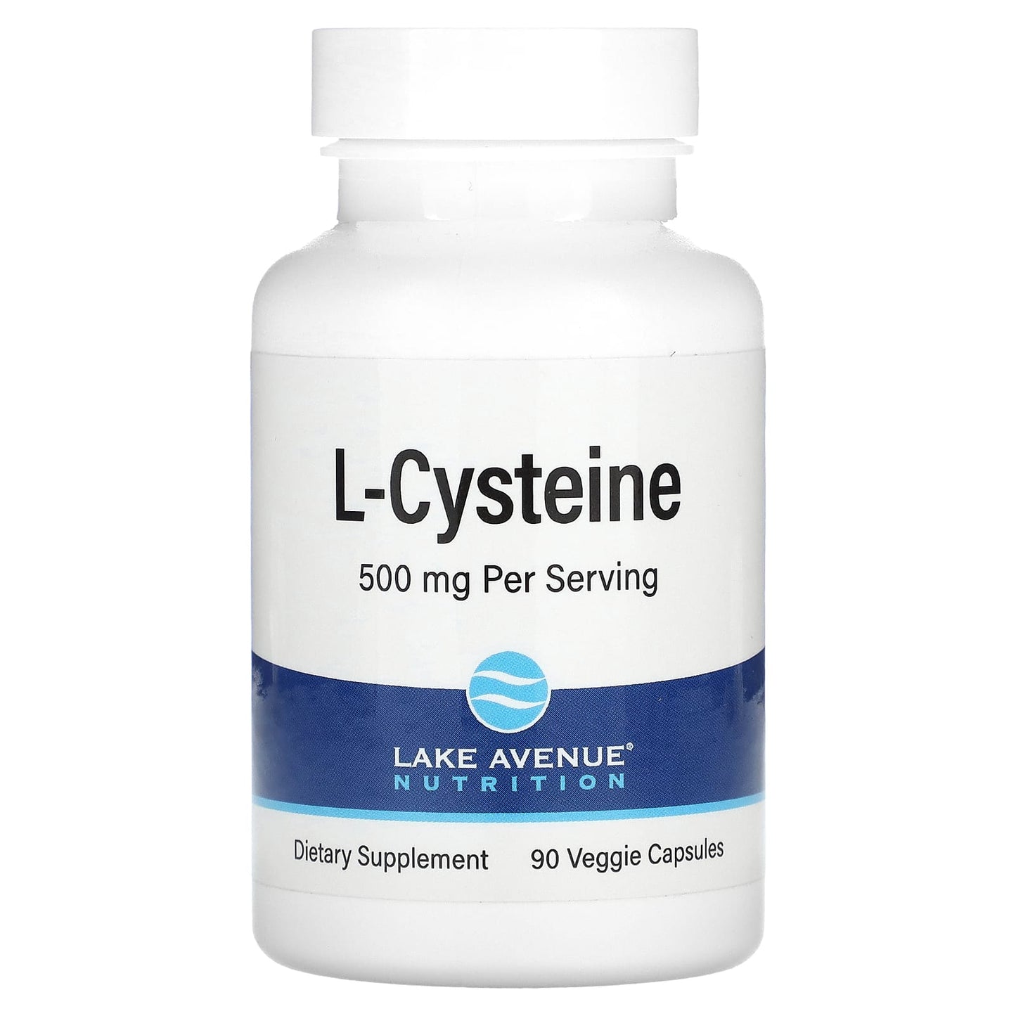 Lake Avenue Nutrition-L-Cysteine-500 mg-90 Veggie Capsules