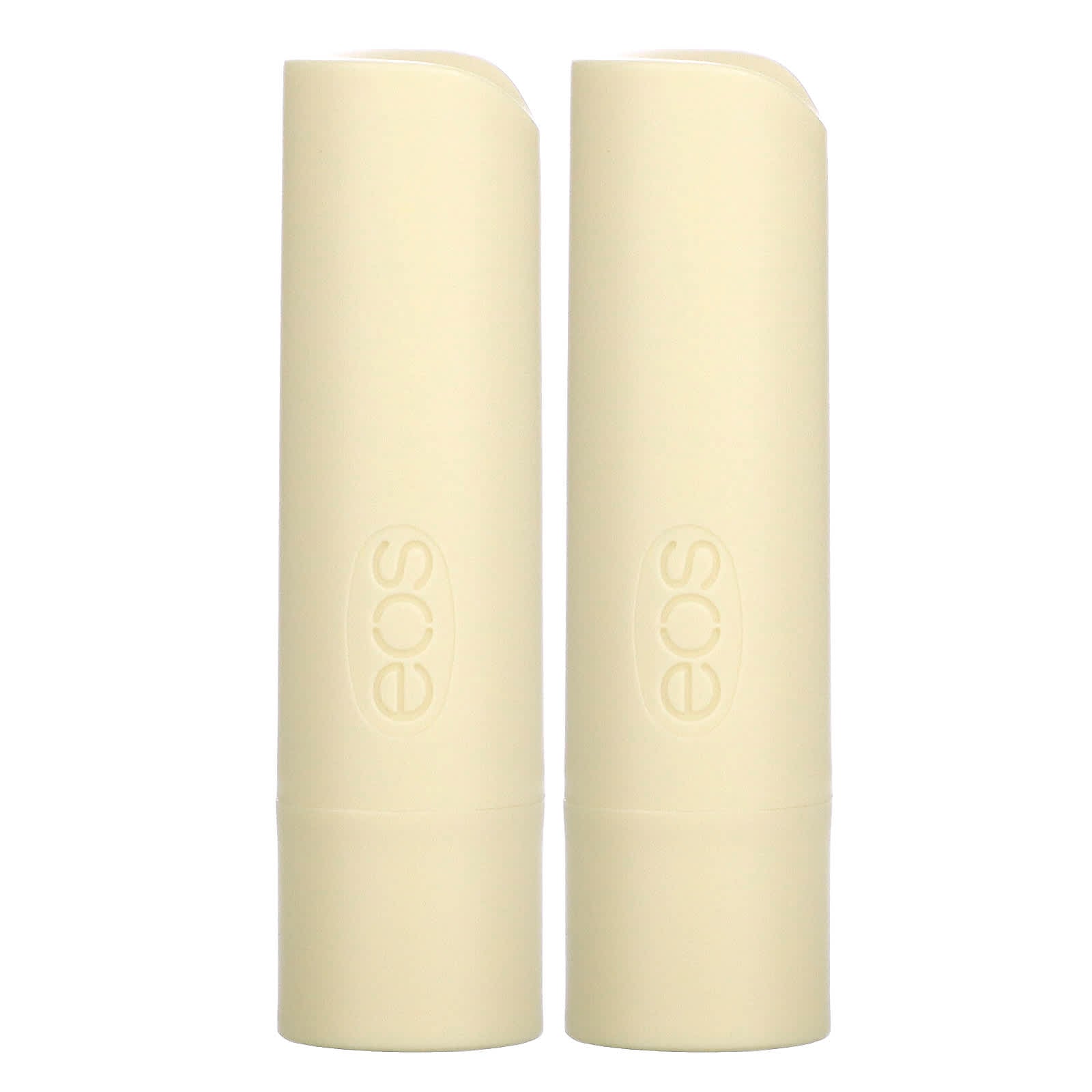 EOS-Organic 100% Natural Shea Lip Balm-Vanilla Bean-2 Pack-0.14 oz (4 g) Each