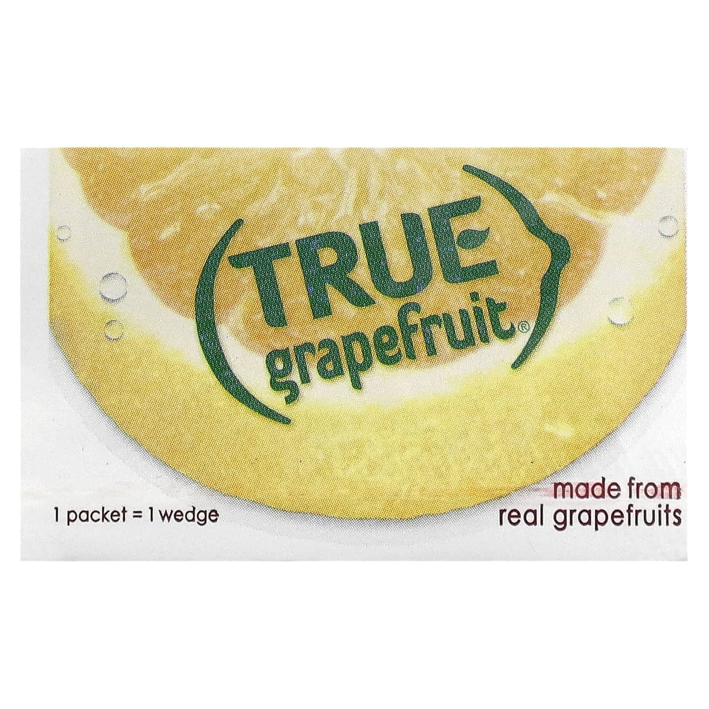 True Citrus, True Grapefruit, Crystallized Grapefruit, Unsweetened, 32 Packets .90 oz (25.6 g)