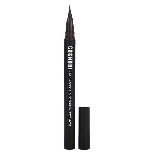 Cosnori-Superproof Fitting Brush Eyeliner-02 Black Brown-0.02 fl oz (0.6 g)