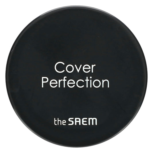 The Saem-Cover Perfection-Pot Concealer-01 Clear Beige-0.14 oz