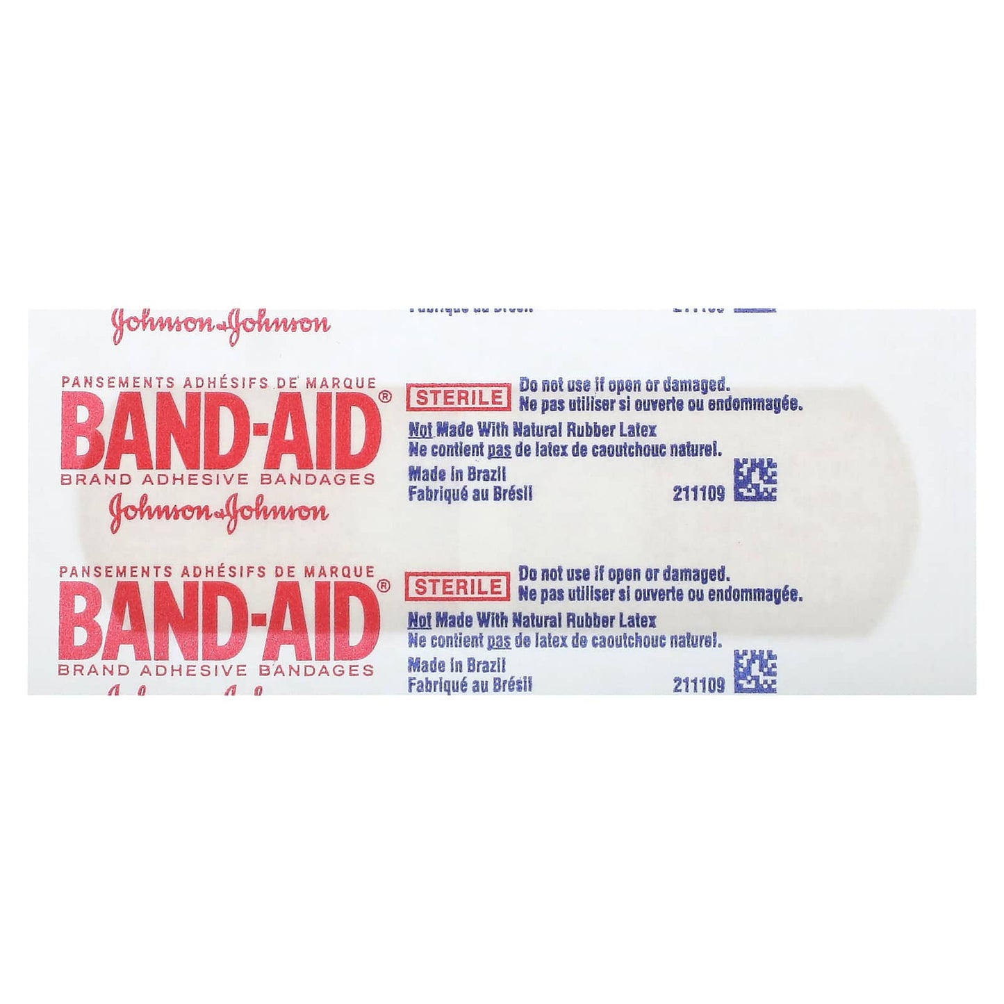 Band Aid, Adhesive Bandages, Water Block, Tough Strips, 20 Bandages