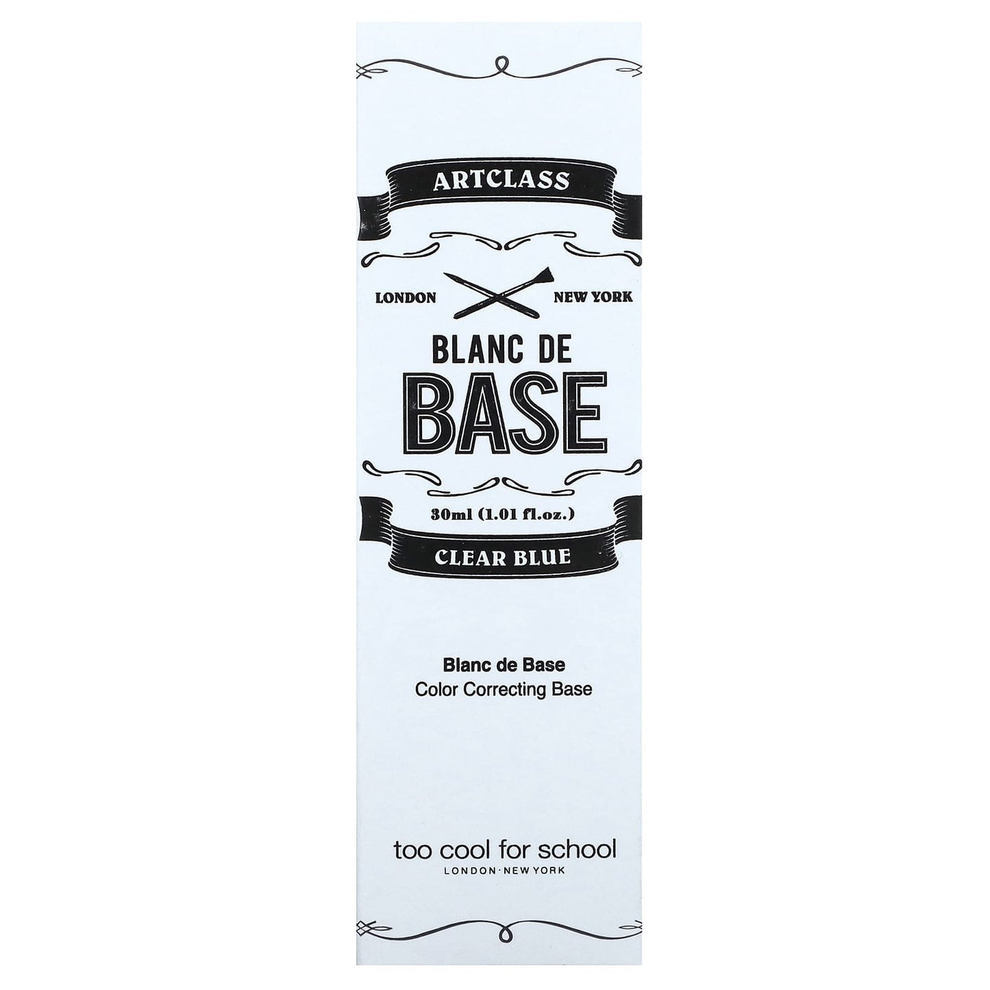 Too Cool for School, Artclass, Blanc de Base,  #1 Clear Blue, 1.01 fl oz (30 ml)