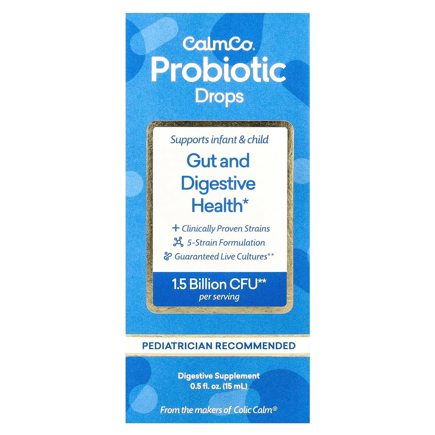 Colic Calm-Probiotic Drops-0.5 fl oz (15 ml)