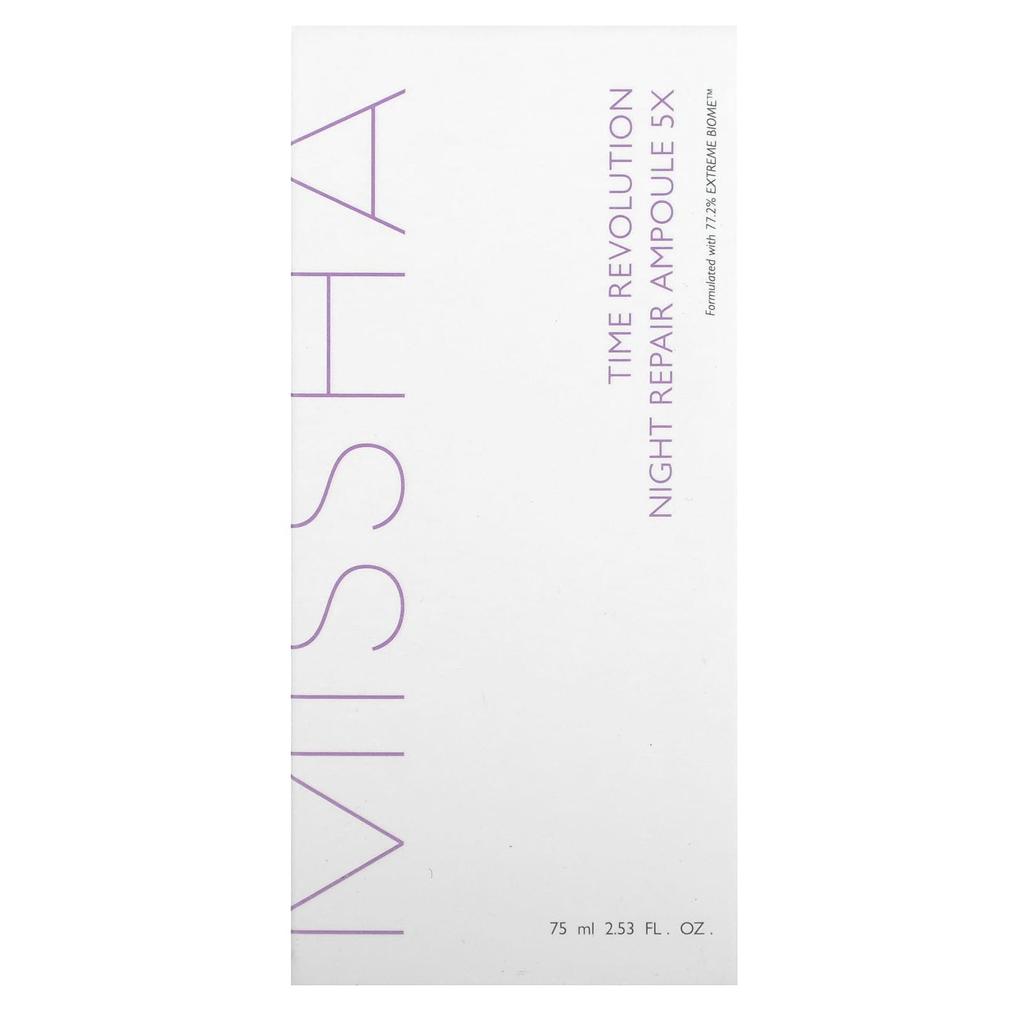 Missha, Time Revolution, Night Repair Ampoule 5X, 2.53 fl oz (75 ml)