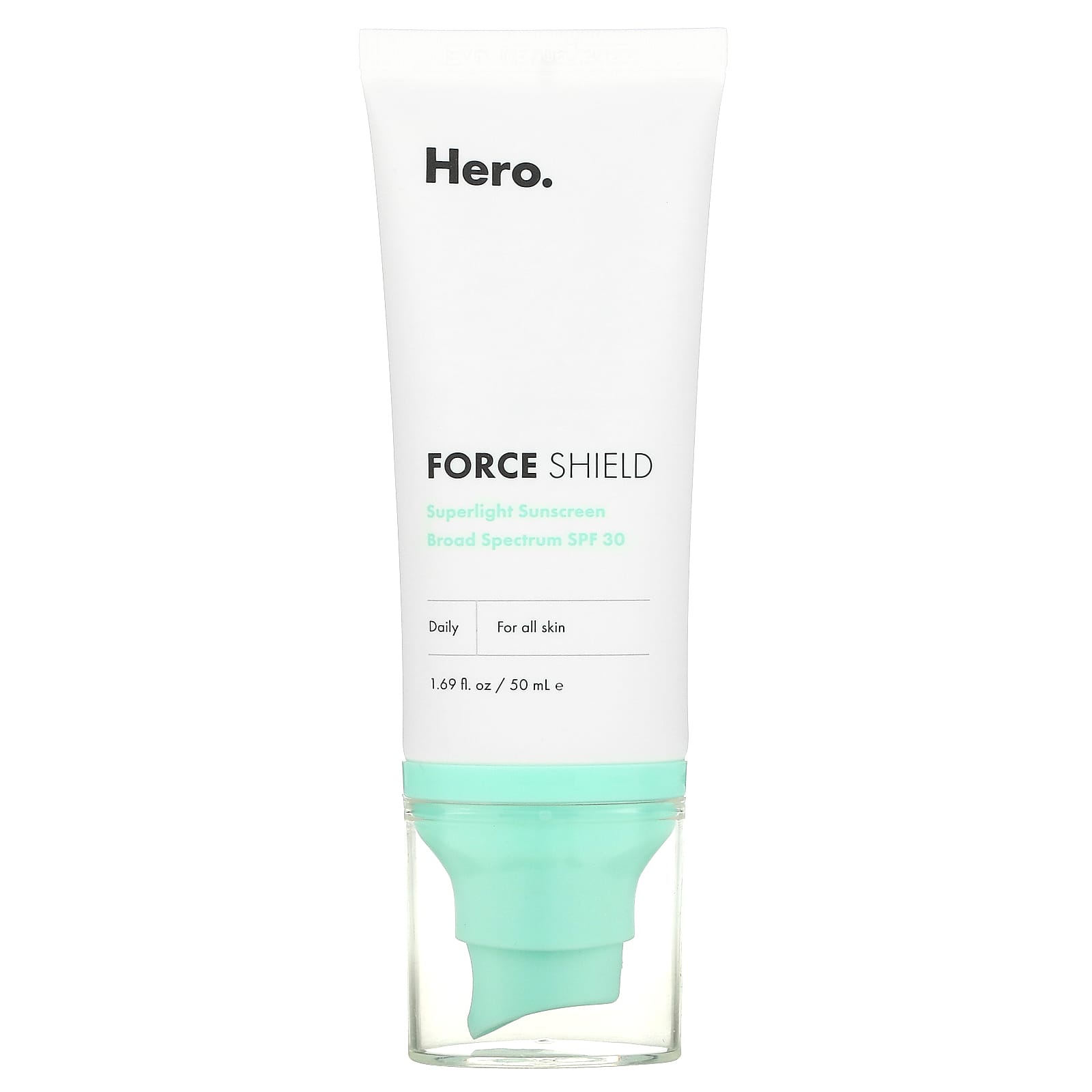 Hero Cosmetics-Force Shield-Superlight Sunscreen-SPF 30-1.69 fl oz (50 ml)