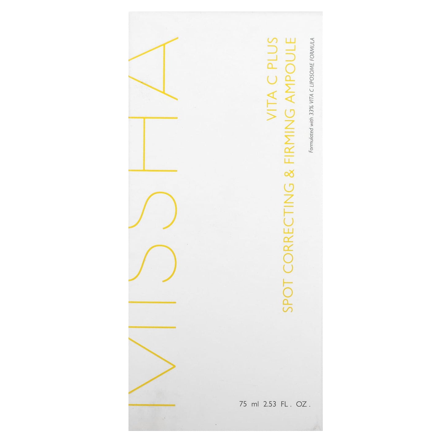 Missha, Vita C Plus Spot Correcting & Firming Ampoule, 2.53 fl oz (75 ml)