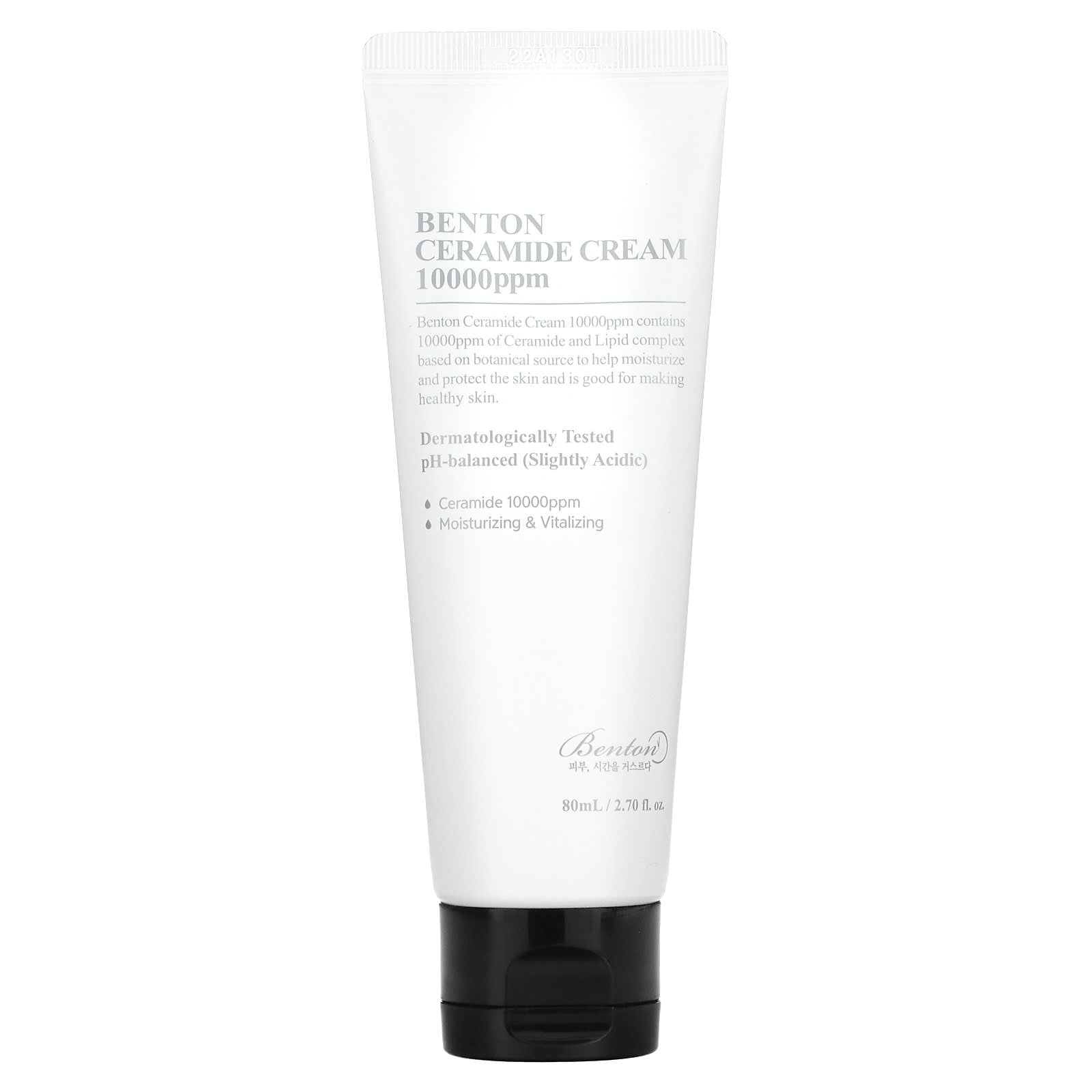 Benton-Ceramide Cream 10000 ppm-2.7 fl oz (80 ml)