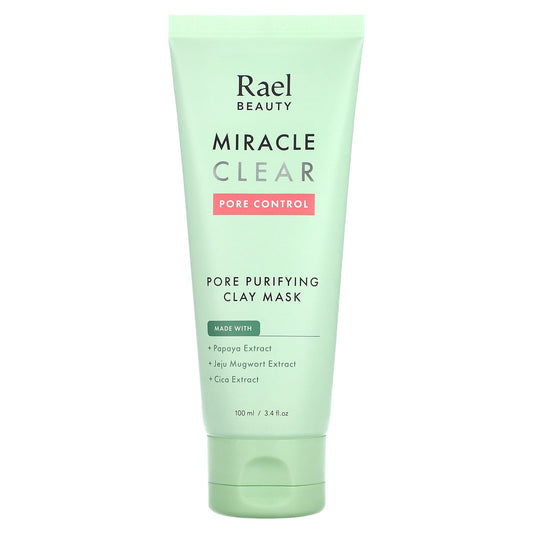 Rael-Beauty-Miracle Clear Pore Purifying Clay Mask-3.4 fl oz (100 ml)