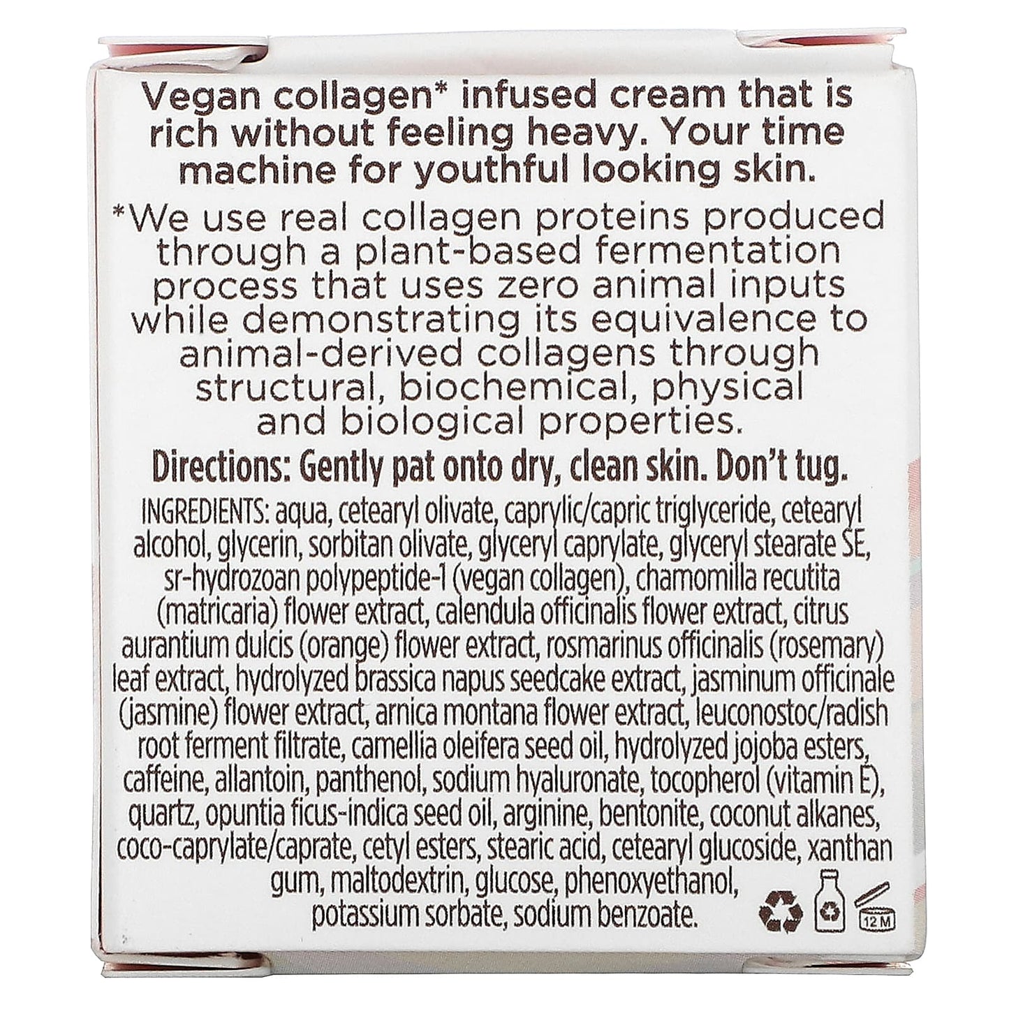 Pacifica, Vegan Collagen, Recovery Eye Cream, 0.5 fl oz (15 ml)