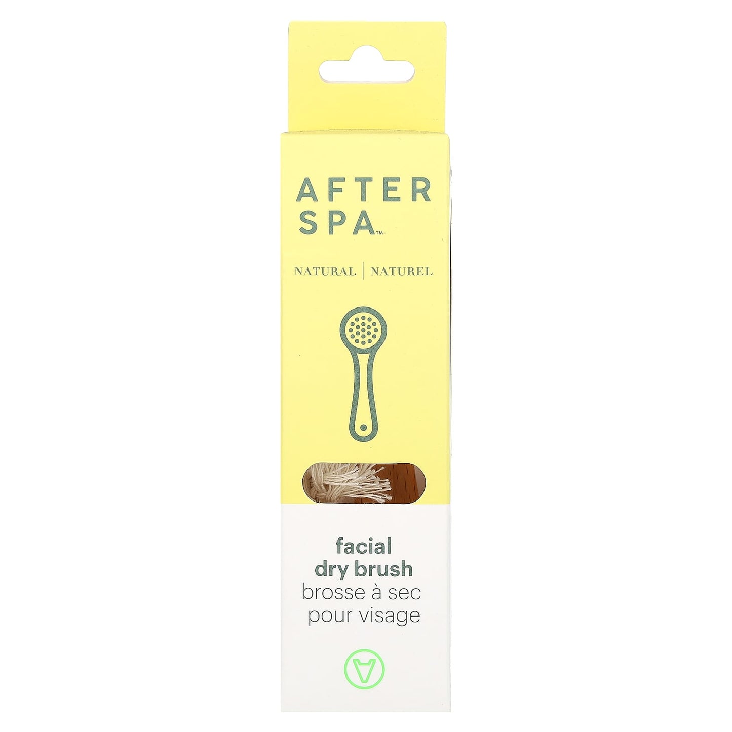 AfterSpa, Facial Dry Brush, 1 Brush