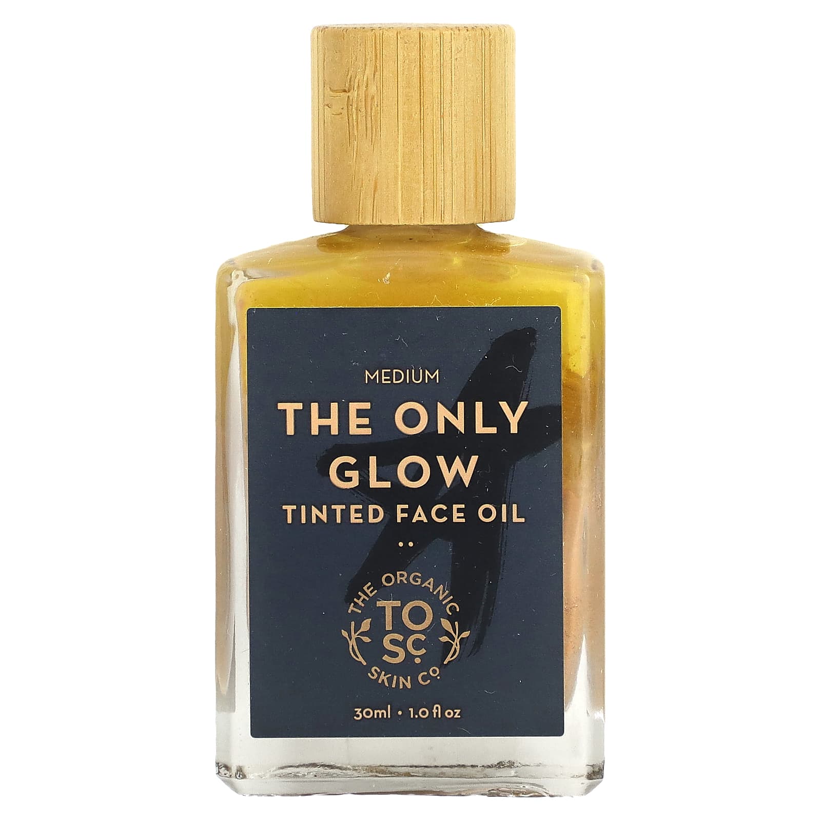 The Organic Skin Co.-The Only Glow-Tinted Face Oil-Medium-1 fl oz (30 ml)