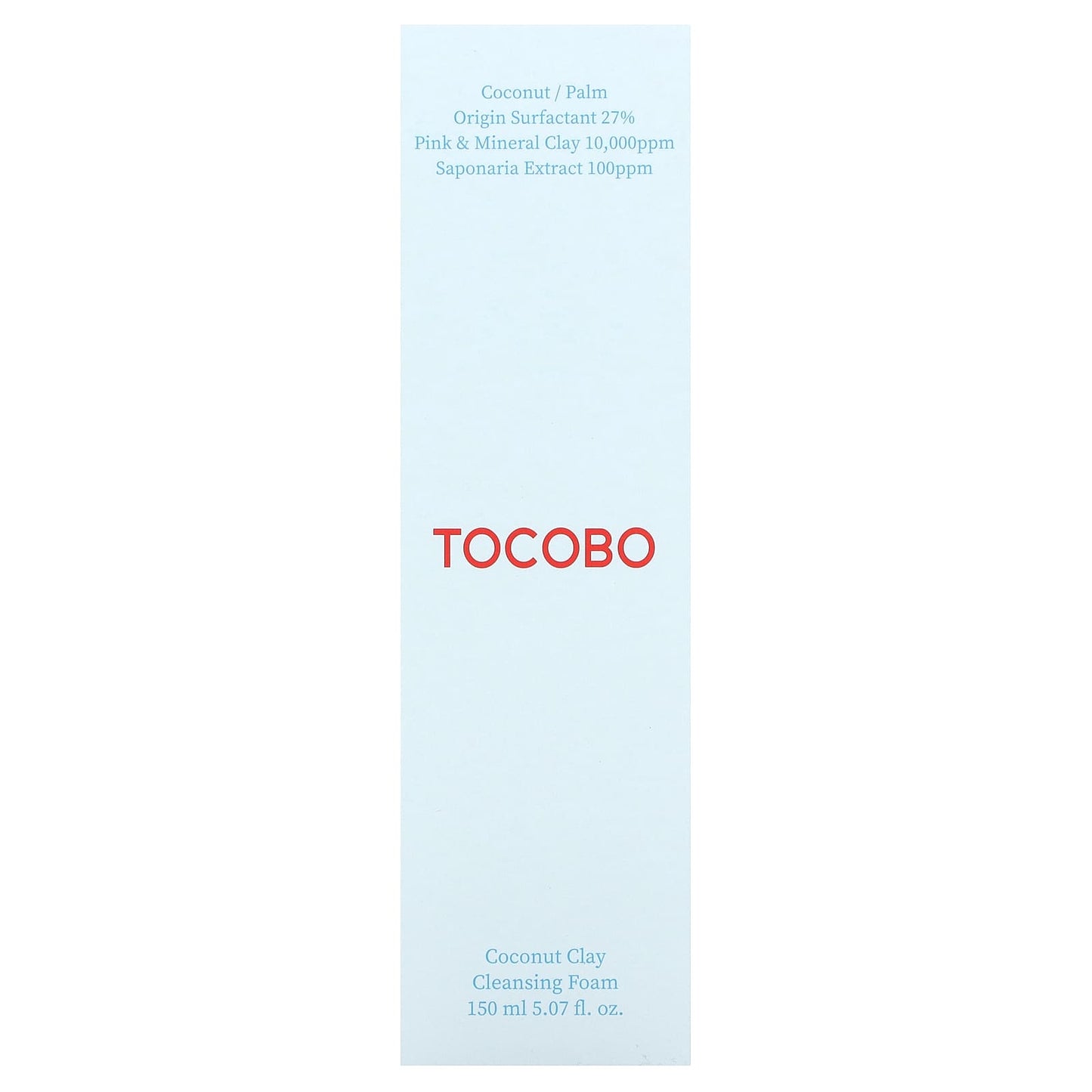 Tocobo, Coconut Clay Cleansing Foam, 5.07 fl oz (150 ml)