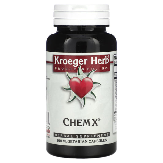 Kroeger Herb Co-Chem X-100 Vegetarian Capsules