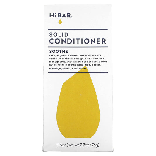 HiBAR-Solid Conditioner-Soothe-1 Bar-2.7 oz (76 g)