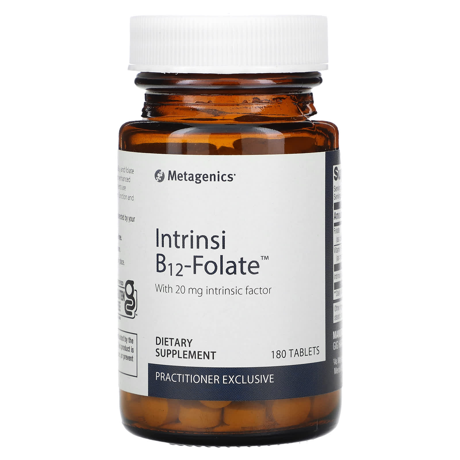 Metagenics-Intrinsi B12-Folate-180 Tablets